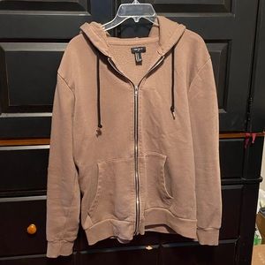 Forever 21 mens zip up hoodie Clearance